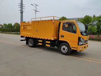 藍(lán)牌國(guó)六污水處理車_地下室管道疏通車