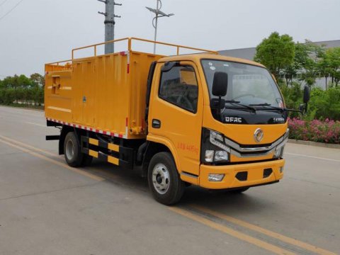 國(guó)六小黃牌污水處理車_地下室管道疏通車